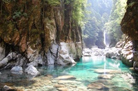 大杉谷のシシ淵