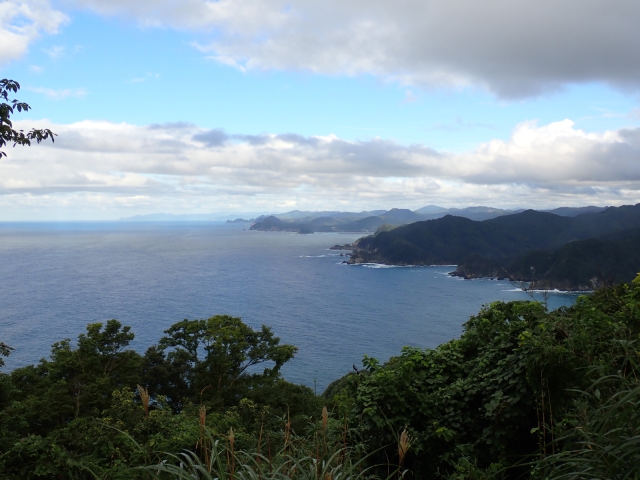別の日の東側の眺め