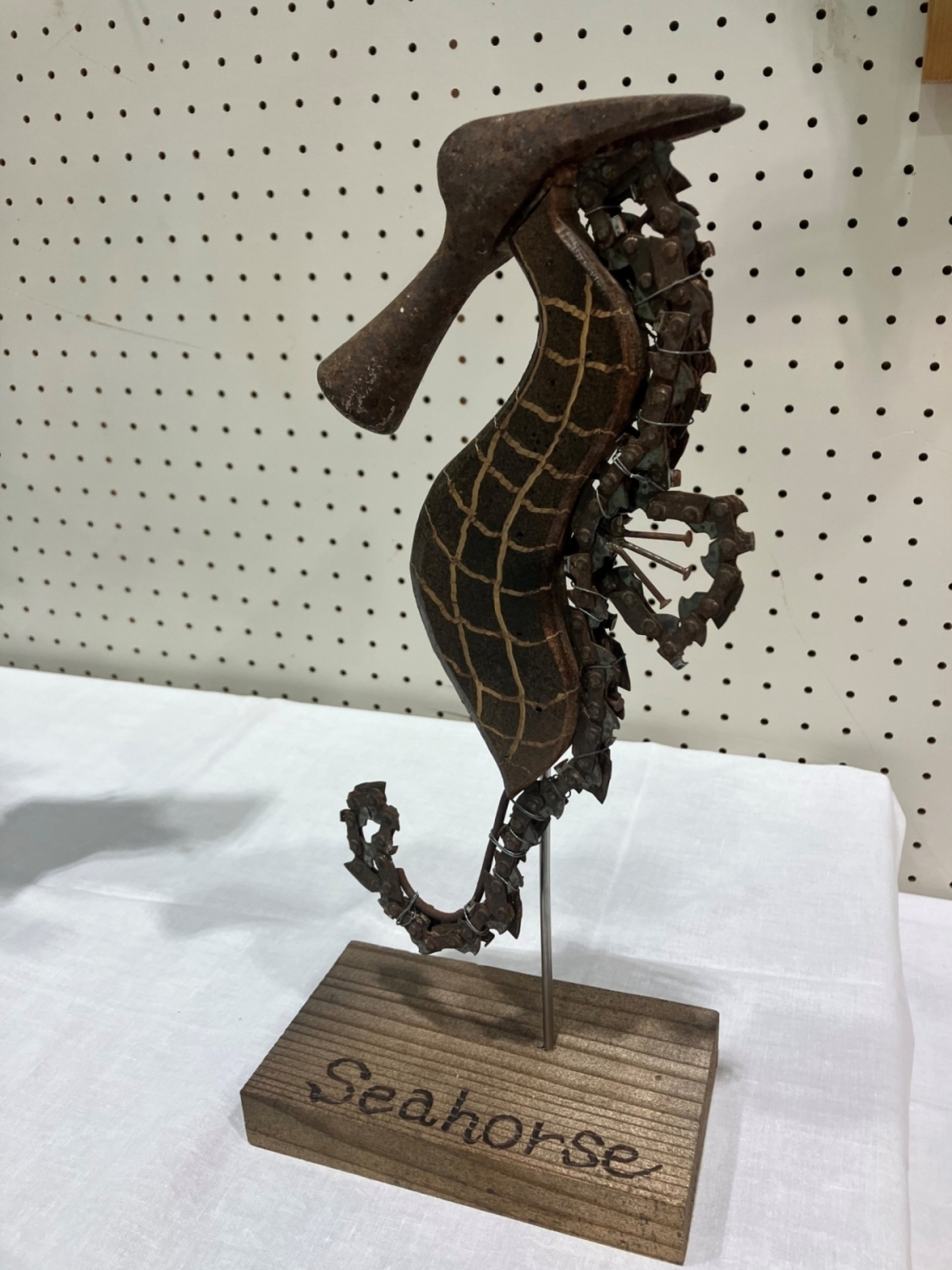 ごみと環境フェアで見つけたタツノオトシゴ