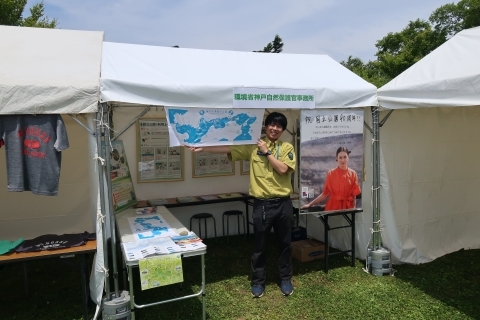 神戸事務所ブースを設営しました