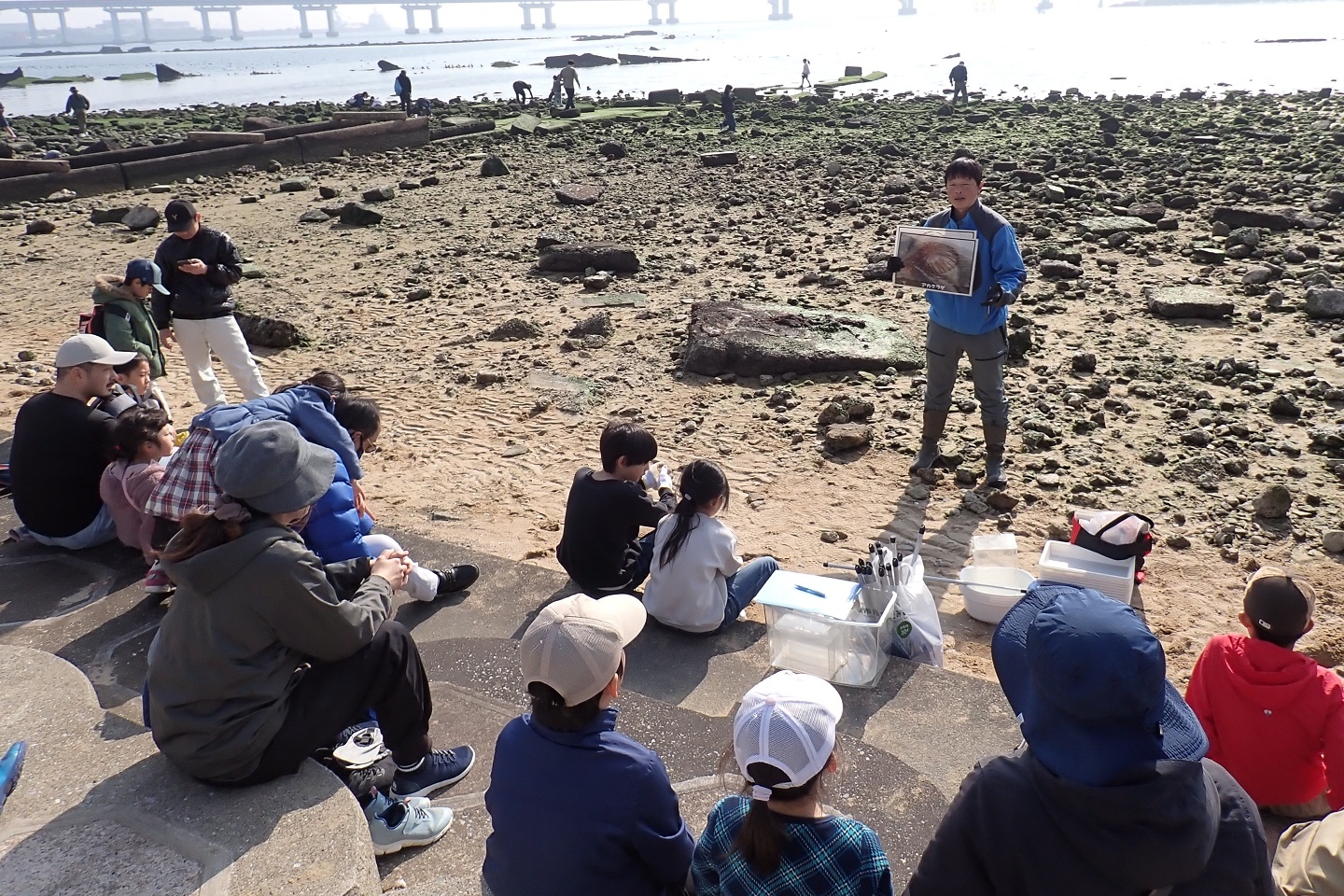 講師より観察時の注意説明