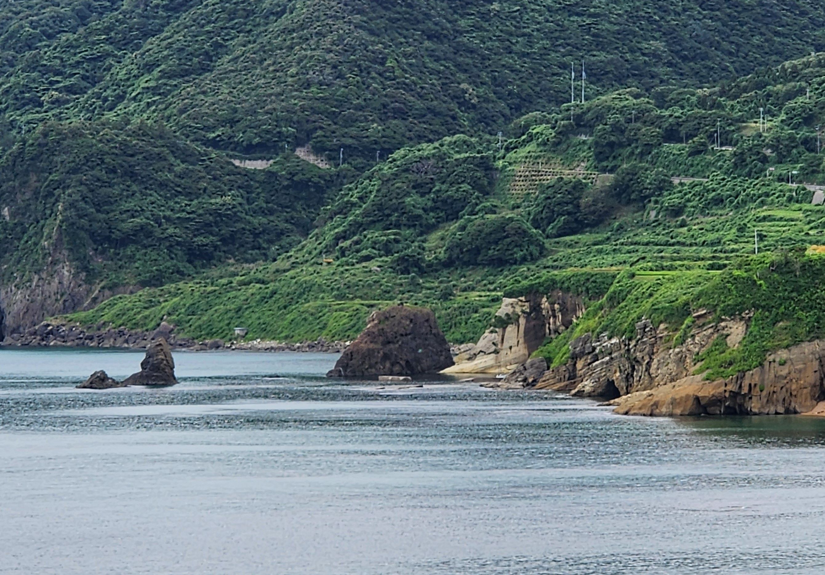 屏風岩（東側）