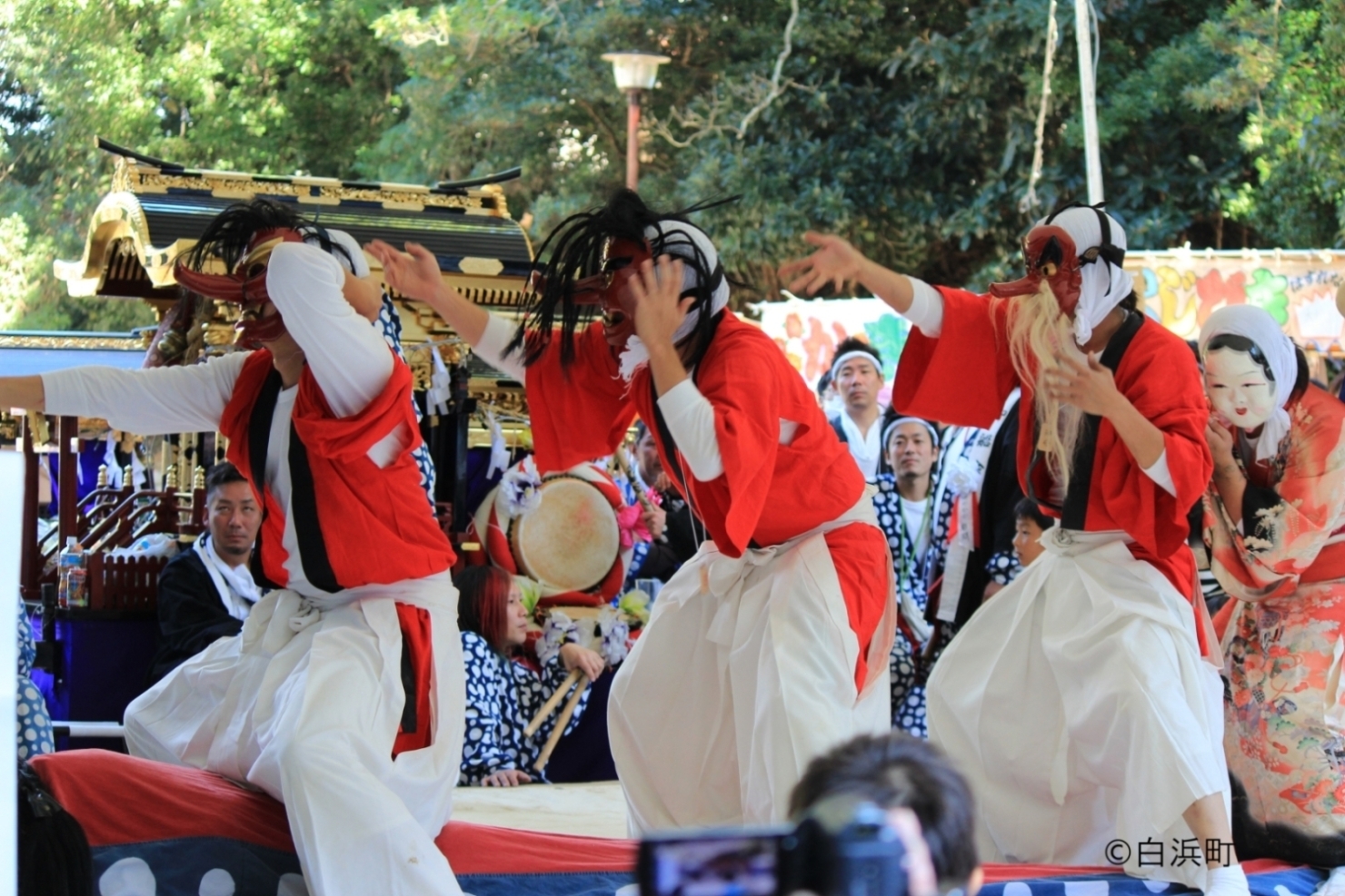 白浜町三所神社例大祭