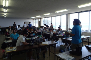 シュノーケル装着