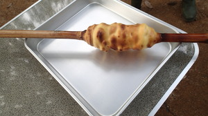 バウムクーヘン完成