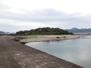 和歌山県新宮市にある孔島
