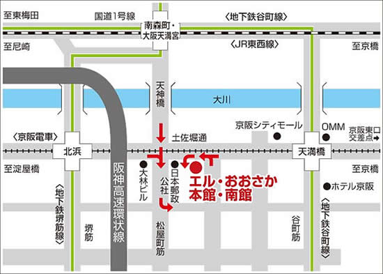会場へのアクセスMAP